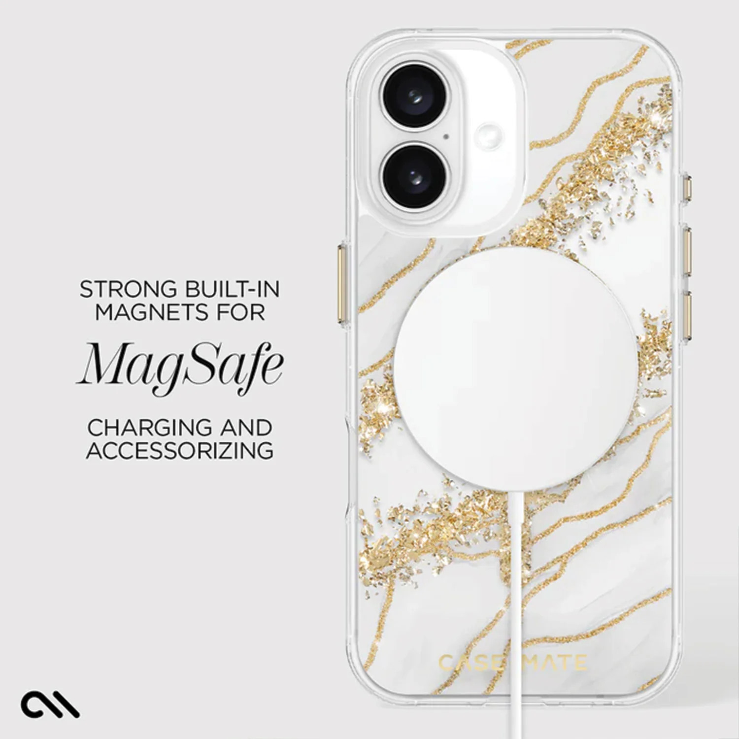 Case-Mate iPhone 16 Case Karat Granite with MagSafe - Image 6