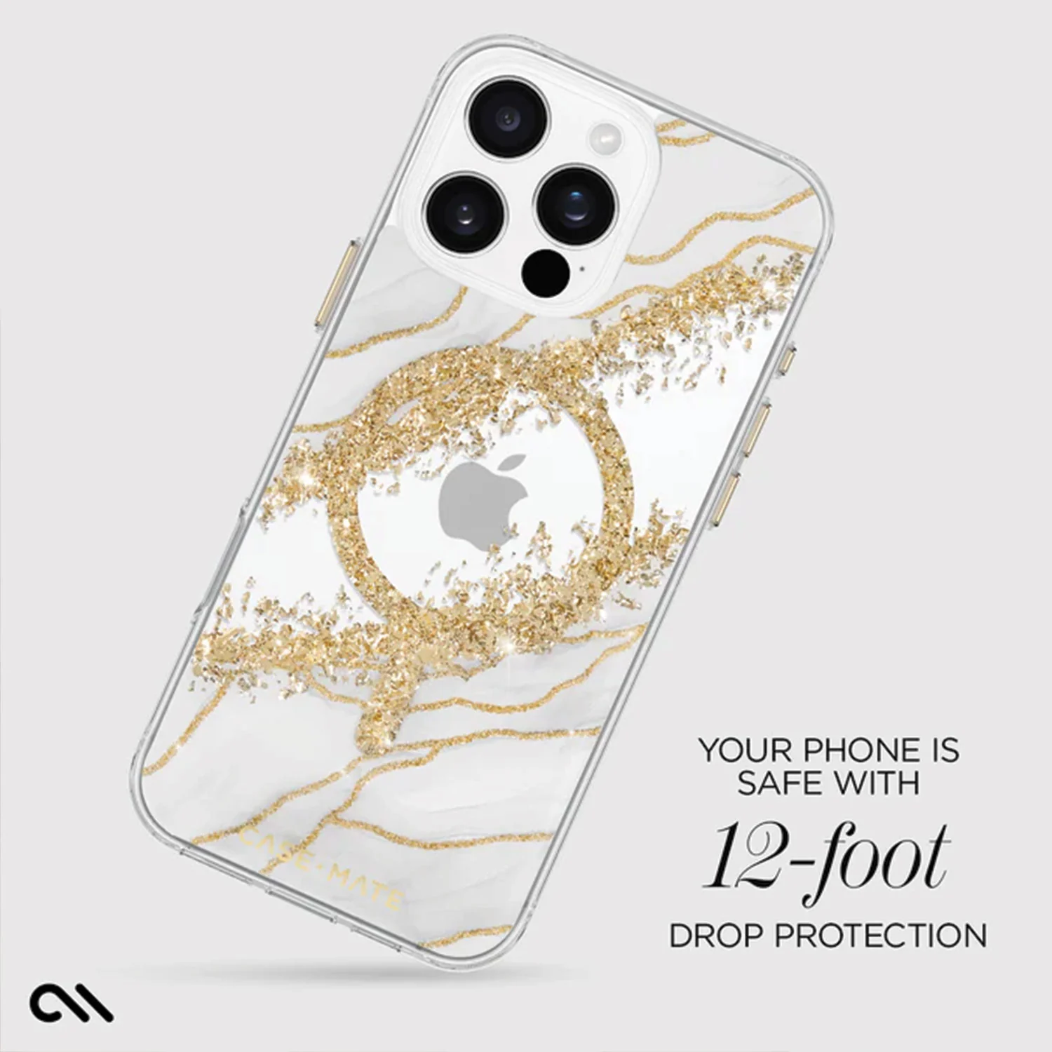 Case-Mate iPhone 16 Pro Case Karat Granite with MagSafe - Image 3