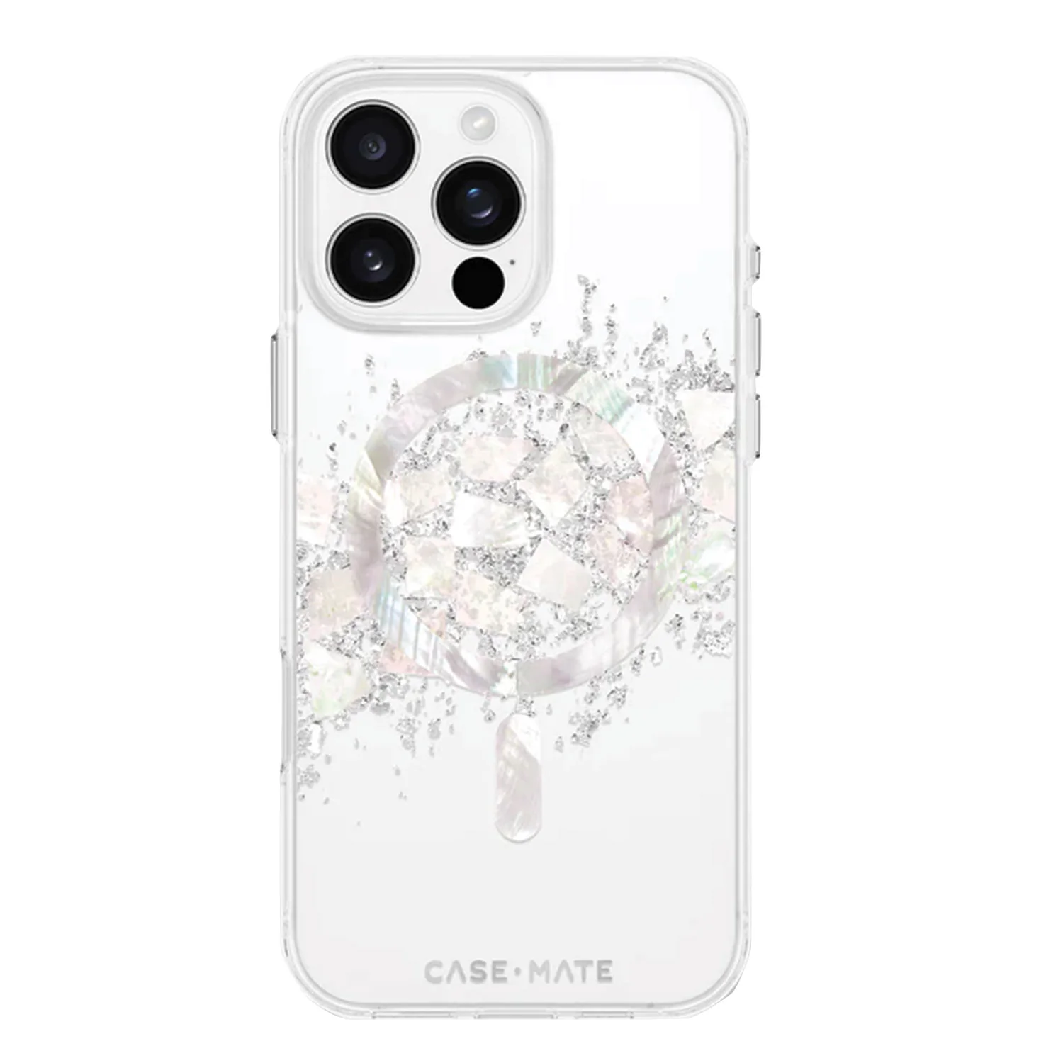 Case-Mate iPhone 16 Pro Case Touch of Pearl with MagSafe