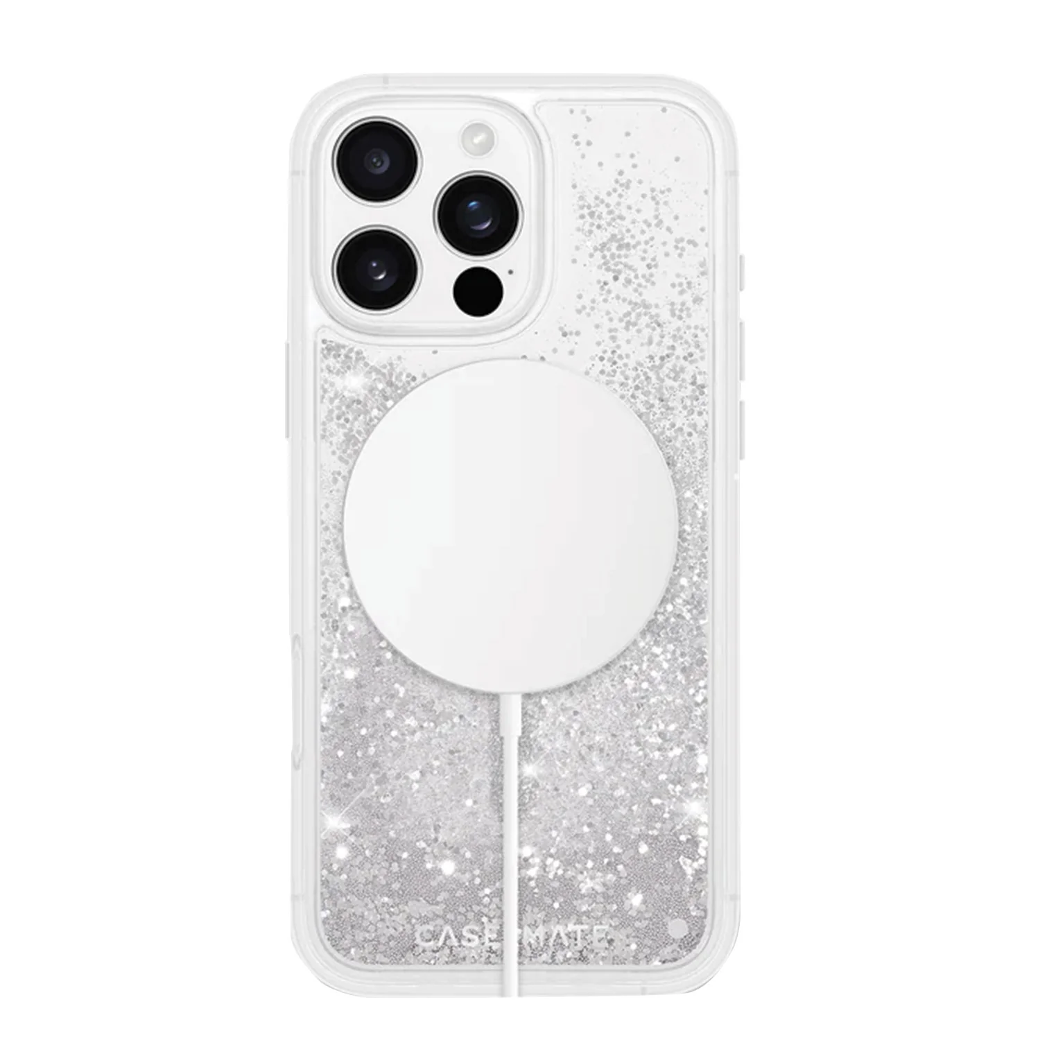 Case-Mate iPhone 16 Pro Case Waterfall Silver with MagSafe - Image 2