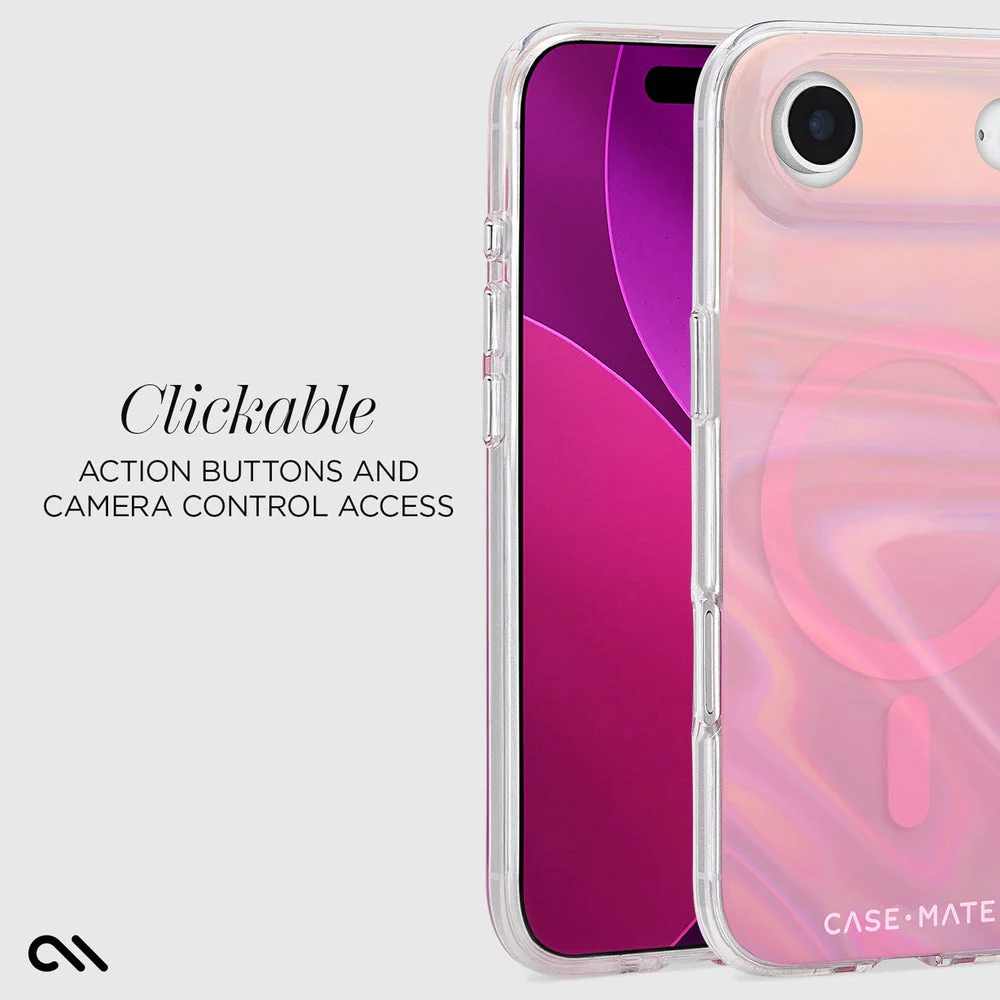Case-Mate Peach Soap Bubble MagSafe Case for iPhone 17 Series - Image 10