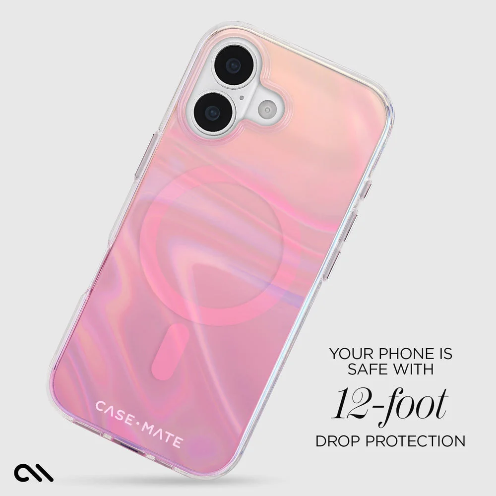 Case-Mate Peach Soap Bubble MagSafe Case for iPhone 17 Series - Image 14