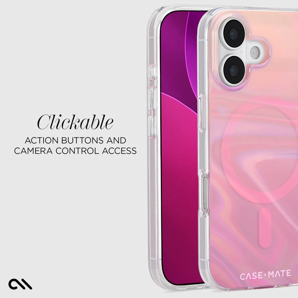 Case-Mate Peach Soap Bubble MagSafe Case for iPhone 17 Series - Image 16