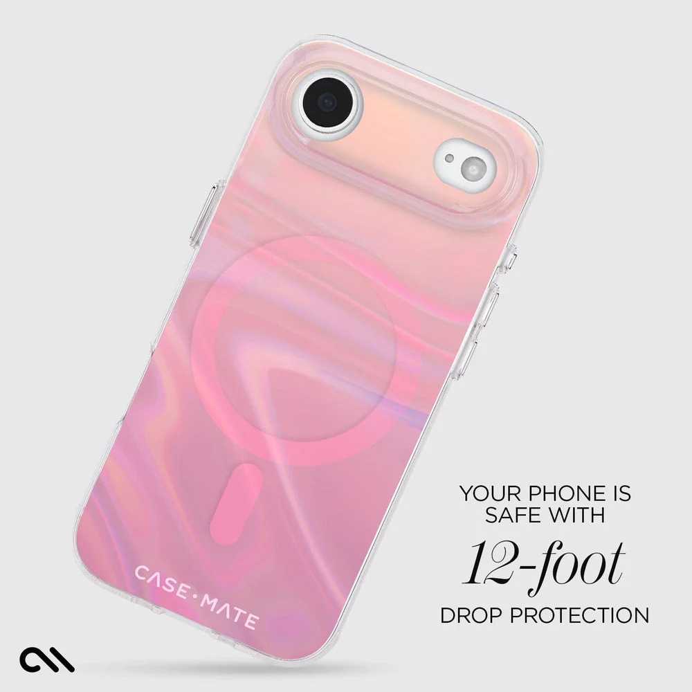 Case-Mate Peach Soap Bubble MagSafe Case for iPhone 17 Series - Image 8