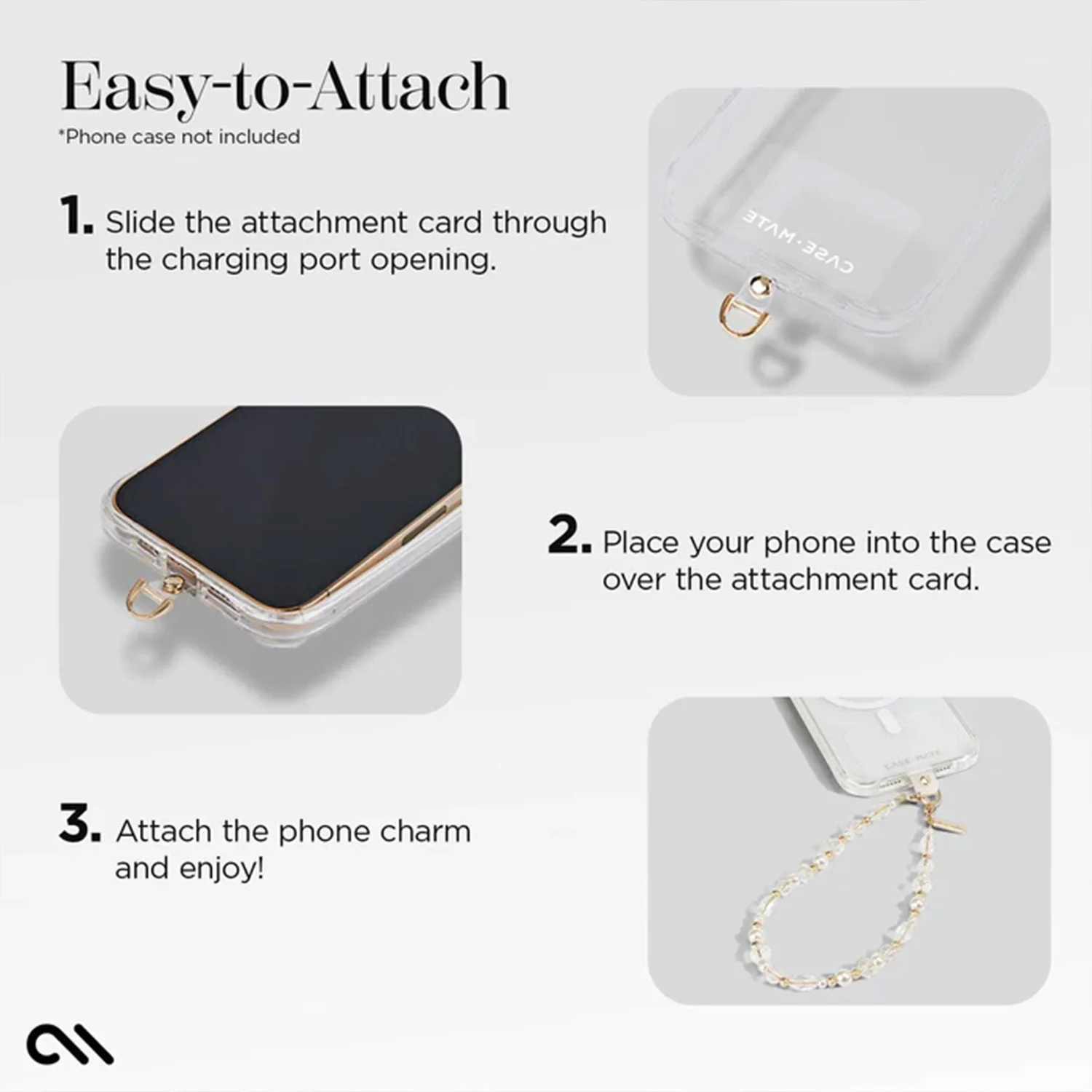 Case-Mate Phone Charm Phone Wristlet Strap - Image 25