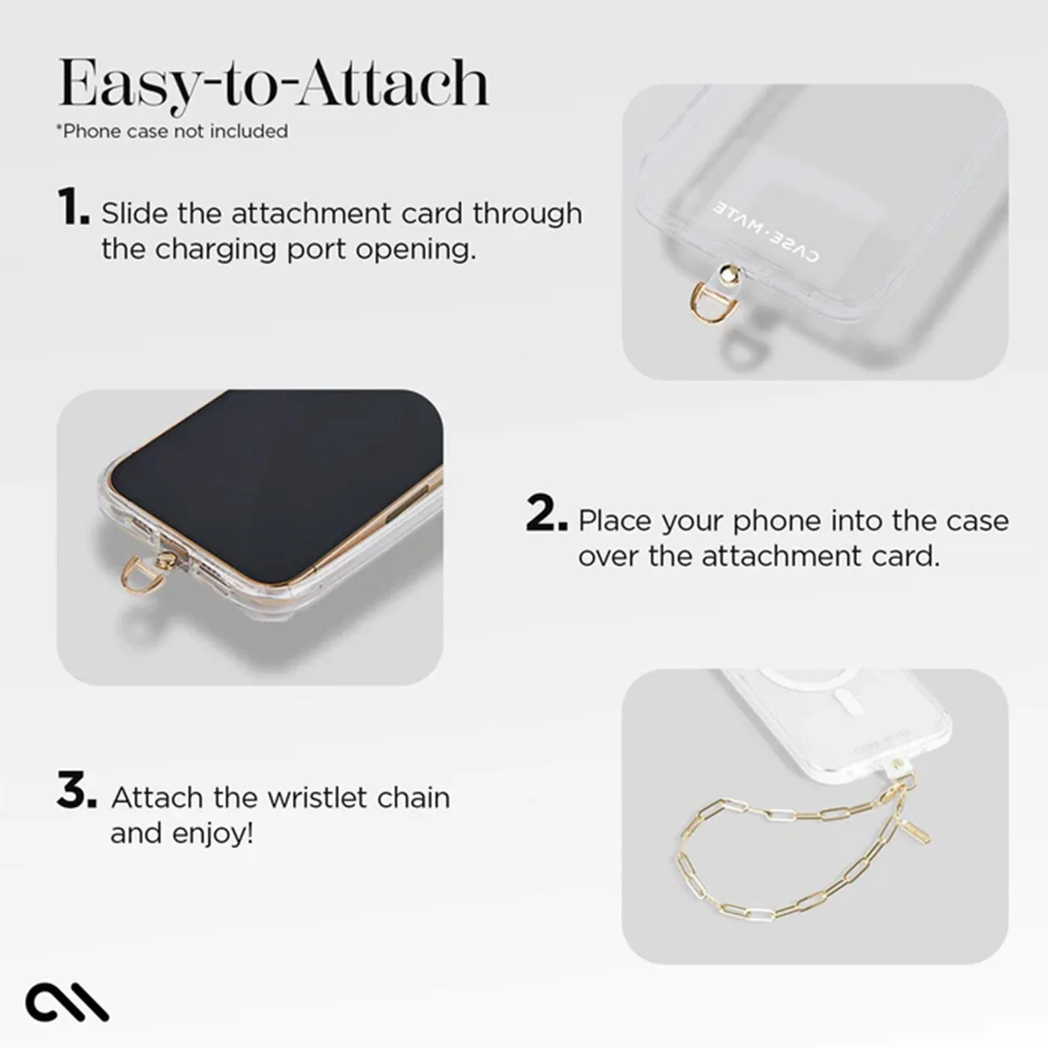 Case-Mate Phone Charm Phone Wristlet Strap - Image 33