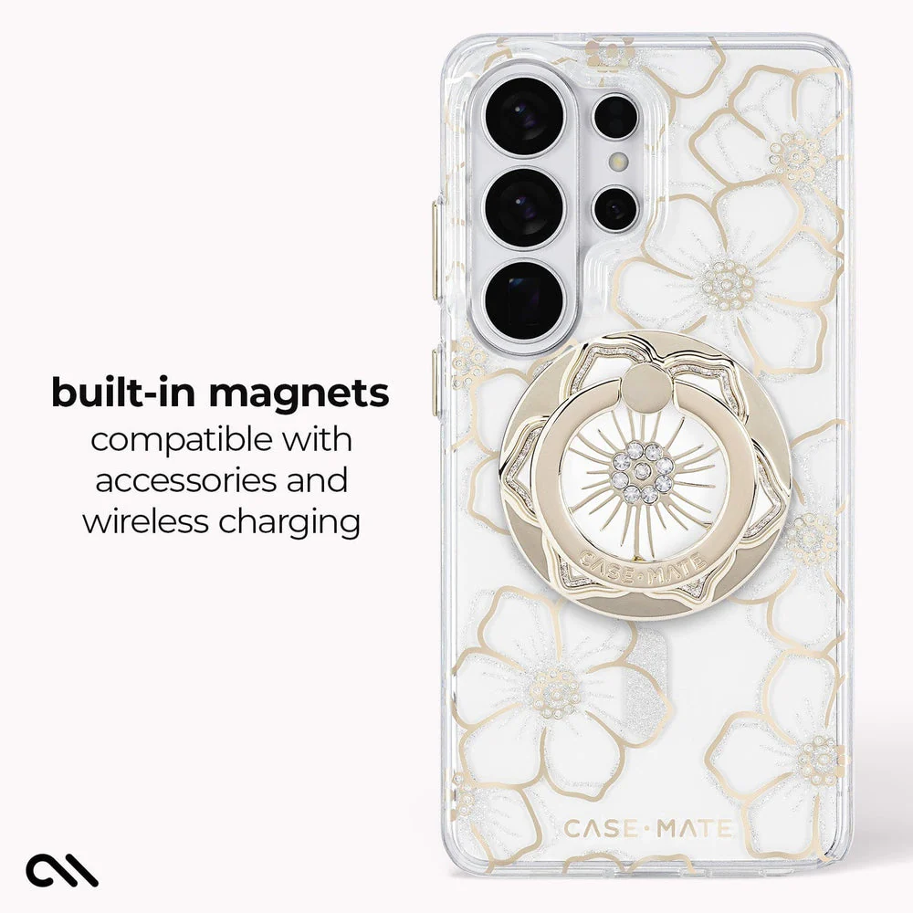 Case-Mate Samsung Galaxy Case Floral Gems with Magnet - Image 4
