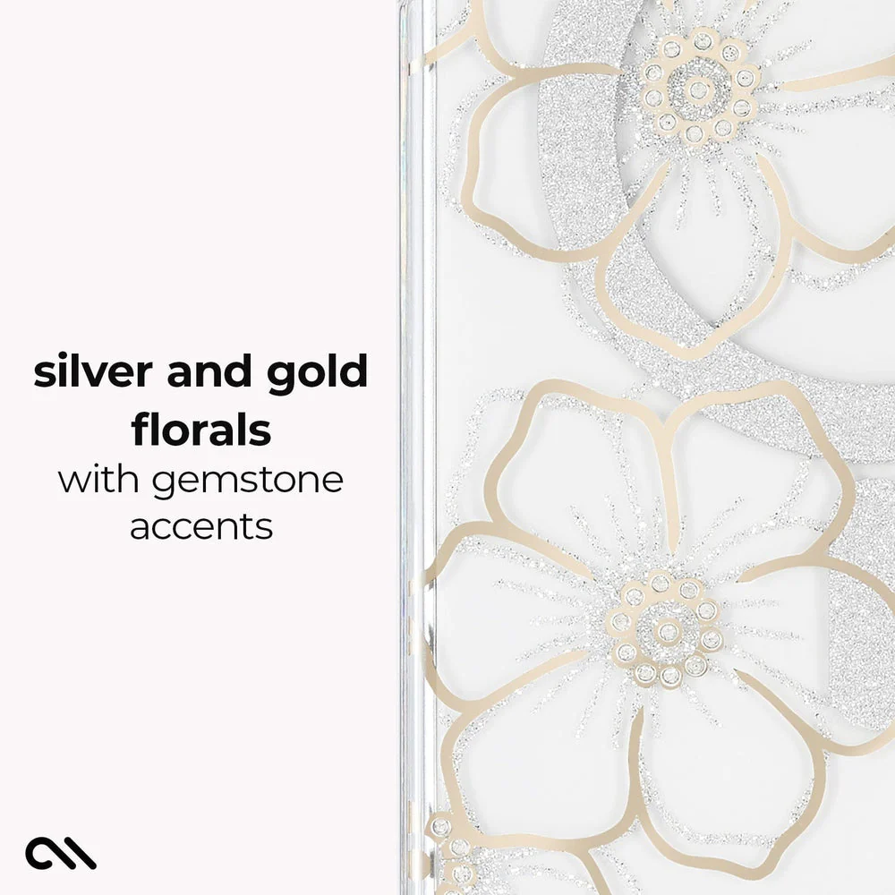 Case-Mate Samsung Galaxy Case Floral Gems with Magnet - Image 5