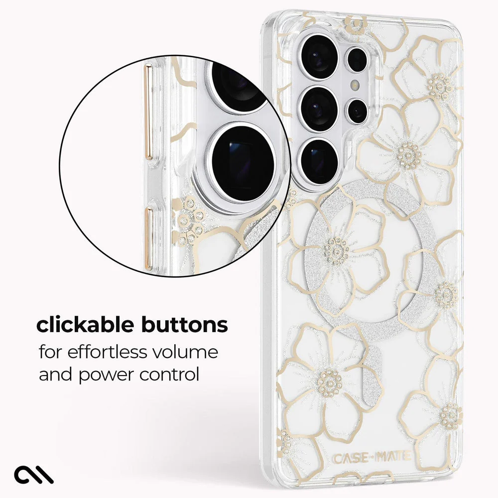 Case-Mate Samsung Galaxy Case Floral Gems with Magnet - Image 6