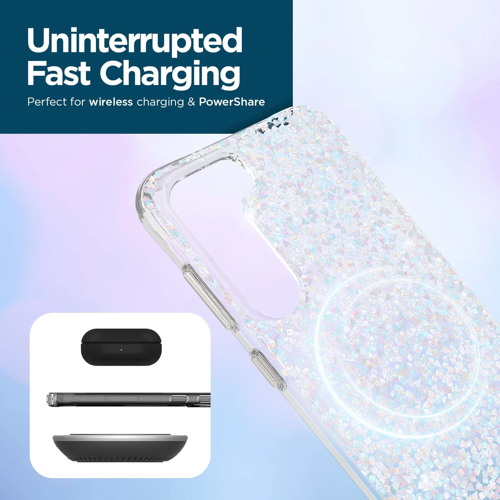 Case-Mate Samsung Galaxy S23 Plus Case Twinkle Diamond - Image 5