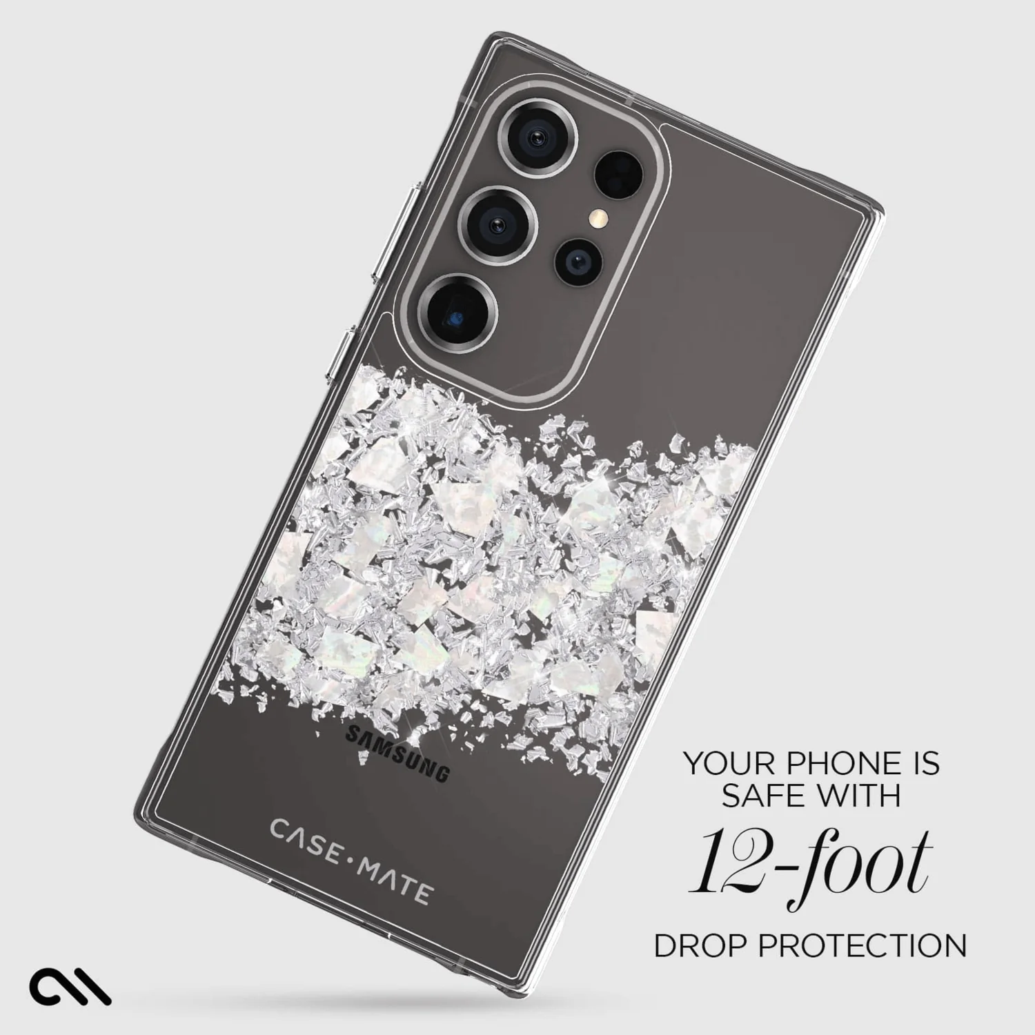Case-Mate Samsung Galaxy S24 Ultra Case Karat A Touch of Pearl - Image 5