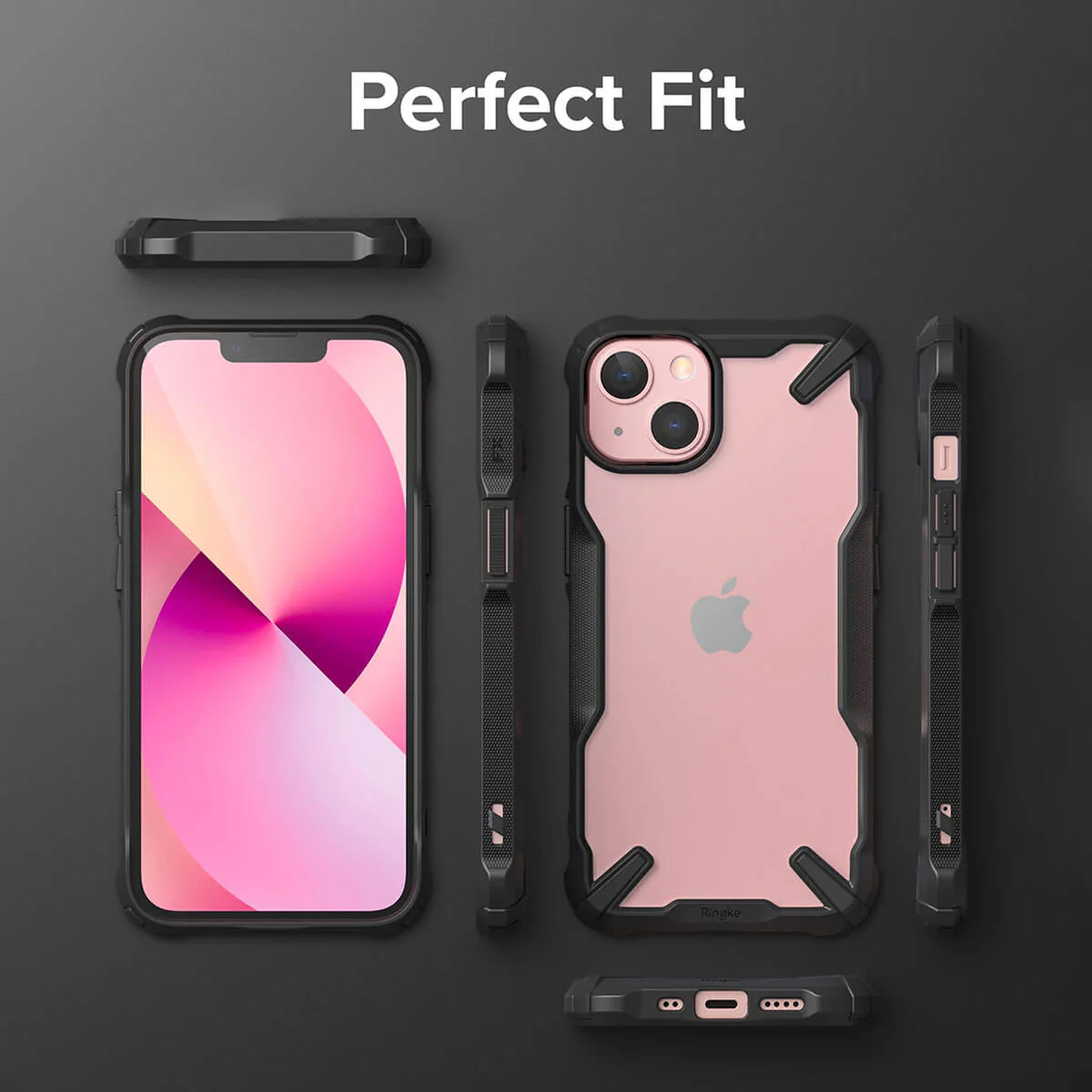 Ringke iPhone 13 Mini Case Fusion X Black - Image 8