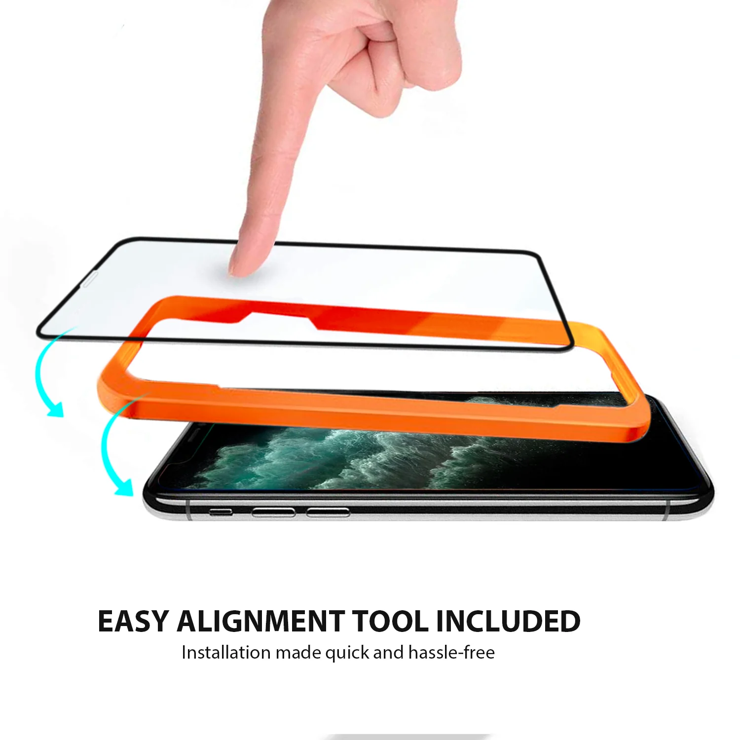 iPhone XS Max EFM TT Sapphire + Tempered Glass Screen Protector - Image 3
