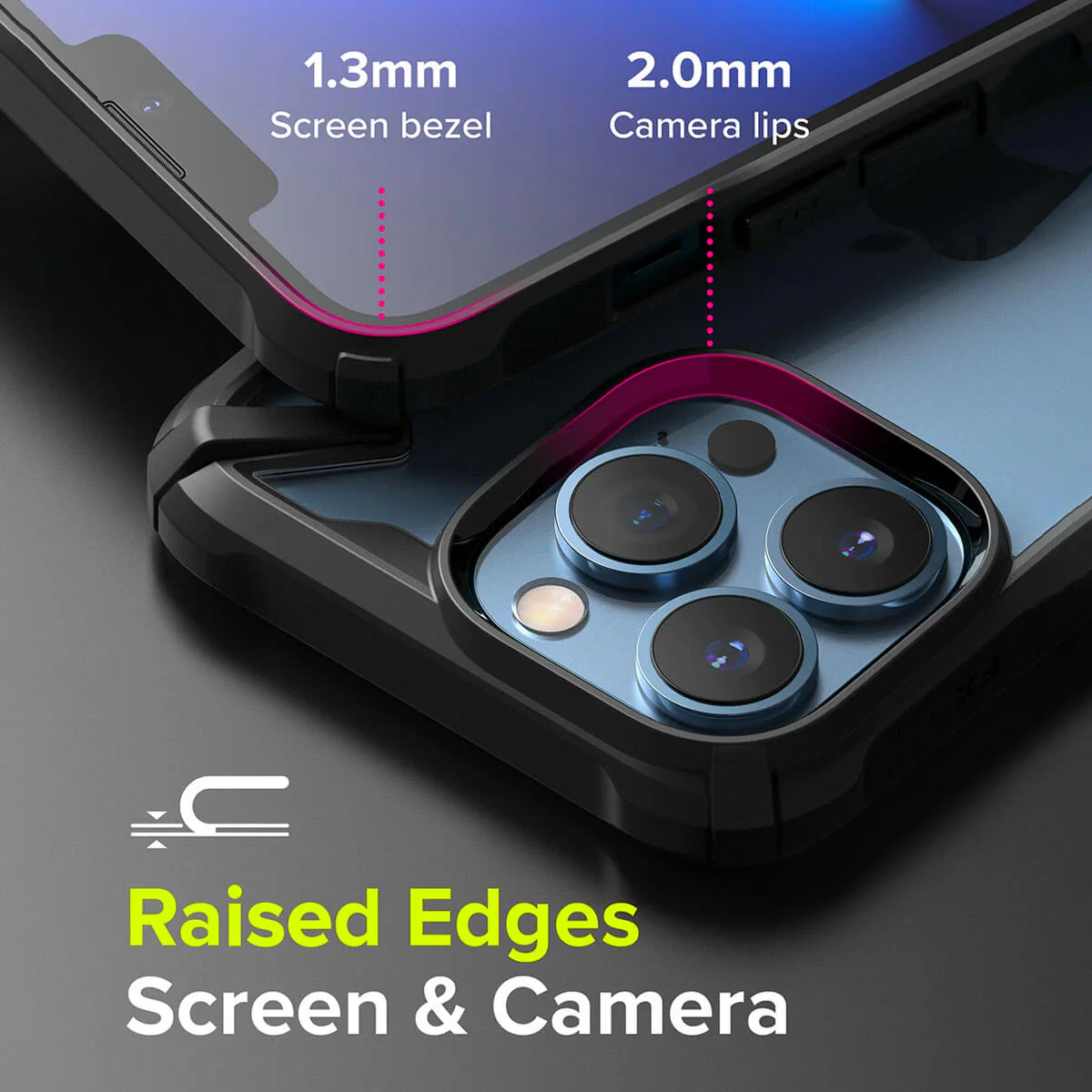 Ringke iPhone 13 Pro Case Fusion X Black - Image 2