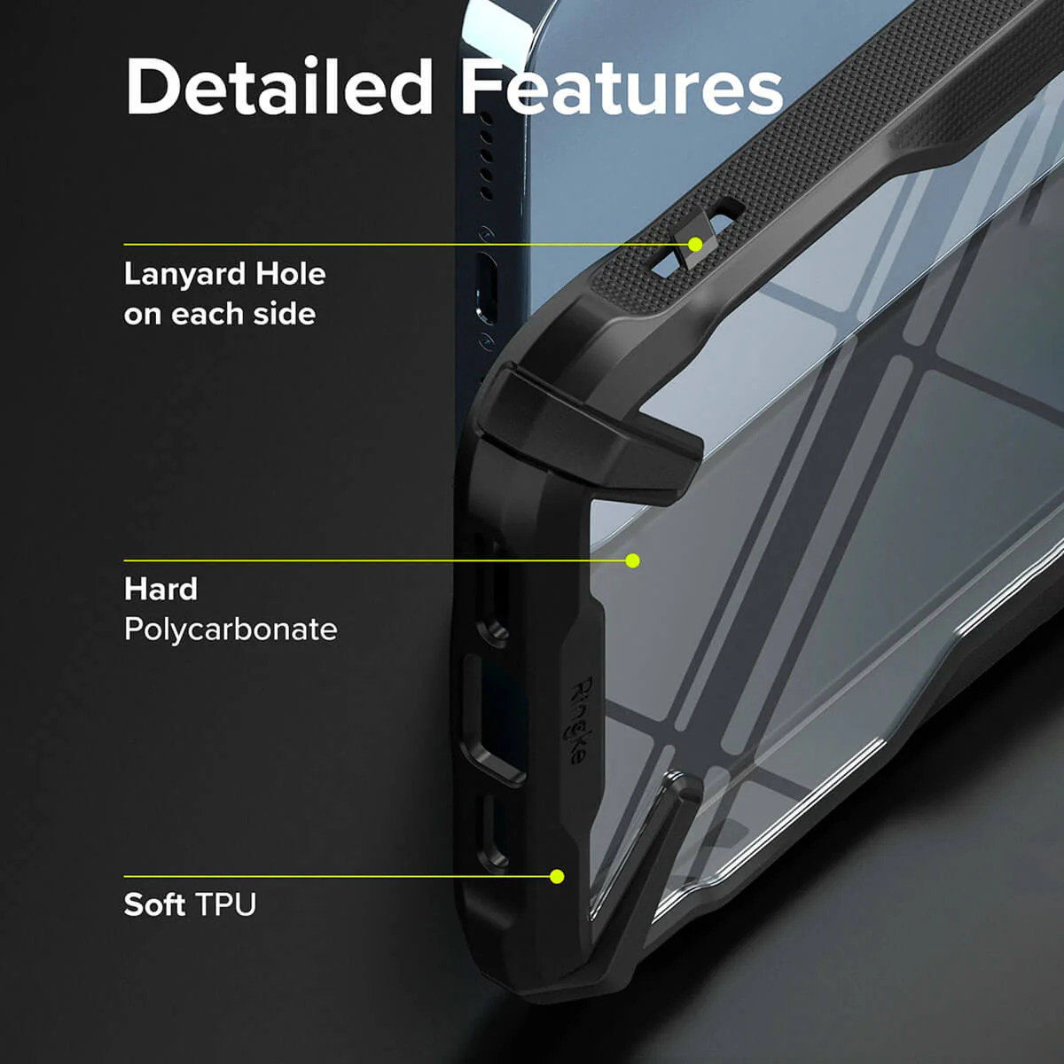 Ringke iPhone 13 Pro Max Case Fusion X Black - Image 3