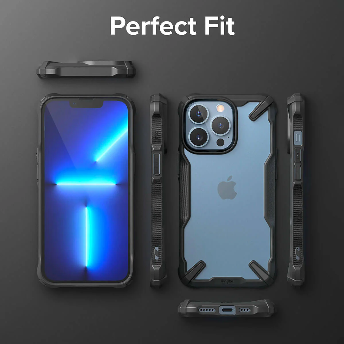 Ringke iPhone 13 Pro Max Case Fusion X Black - Image 8