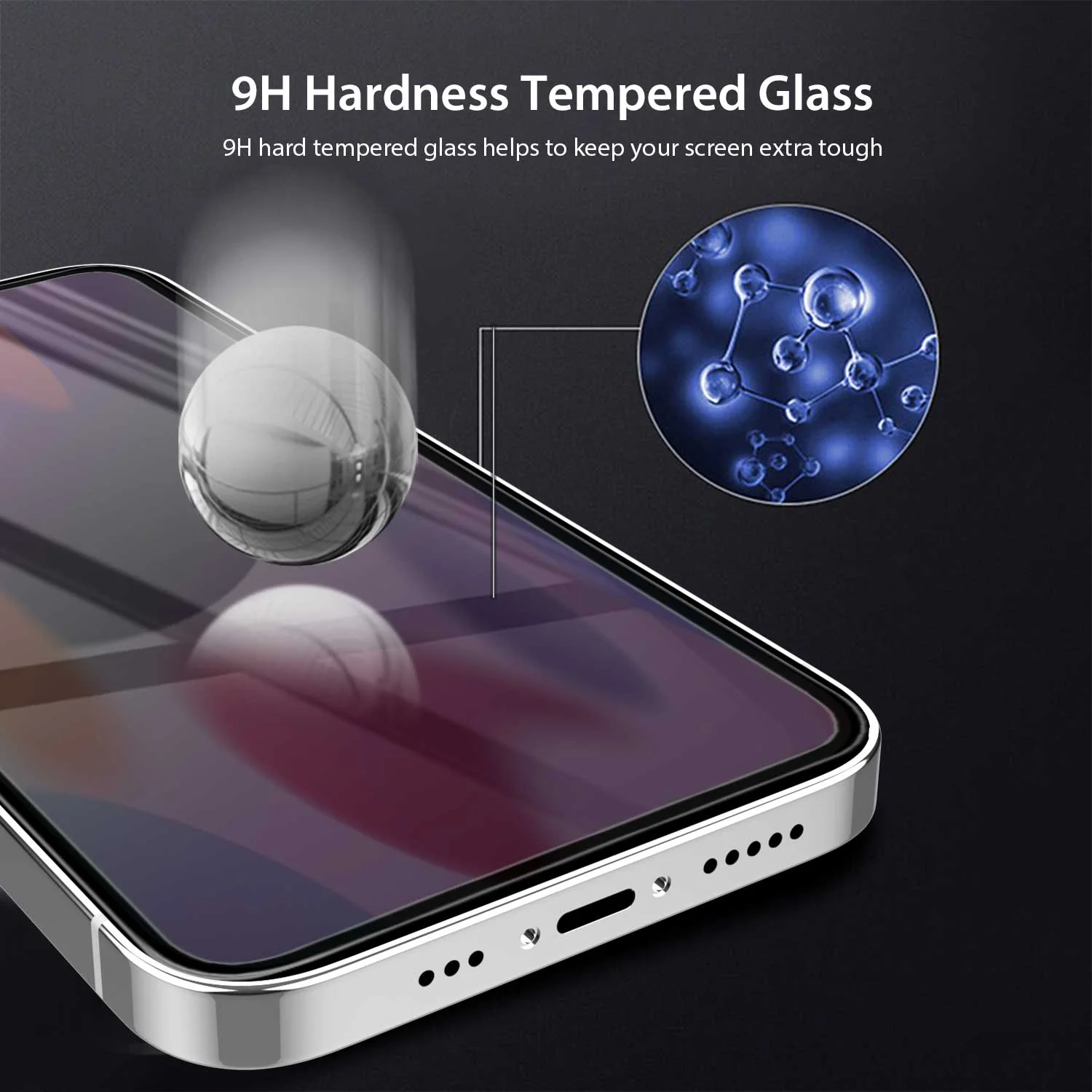 Tough On iPhone 13 Anti Blue Light Screen Protector - Image 5