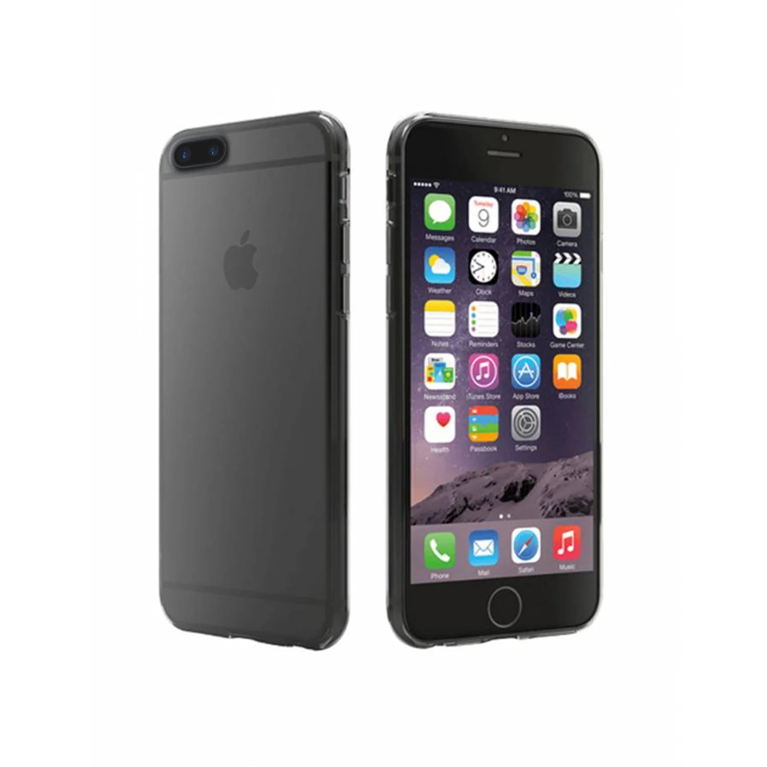 Cygnett AeroSlim iPhone 6 Plus / 6S Plus / 7 Plus / 8 Plus Case Grey - Image 2