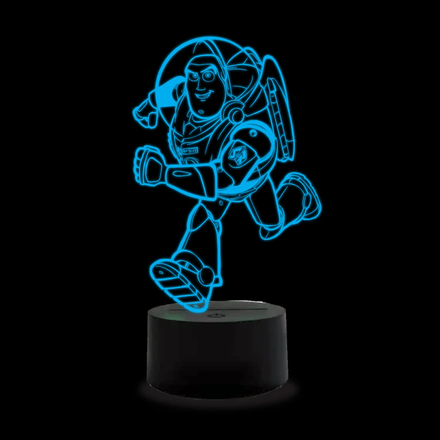 Disney 3D RGB App Controlled USB LED Night Light Buzz Light Year#1 - Image 4