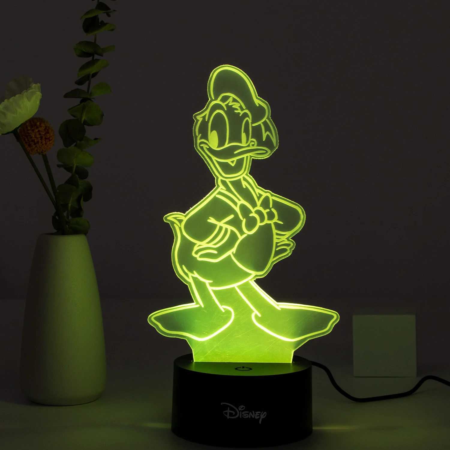 Disney 3D RGB App Controlled USB LED Night Light Donald Duck - Image 3