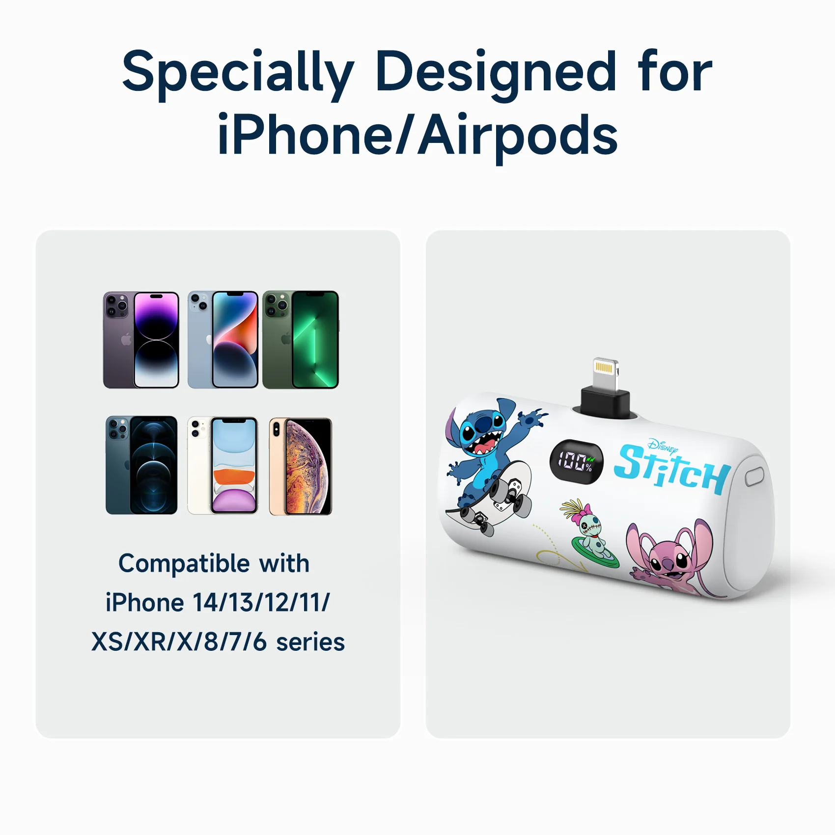 Disney Compact Power Bank 5000mAh with Lightning Connector - Image 19