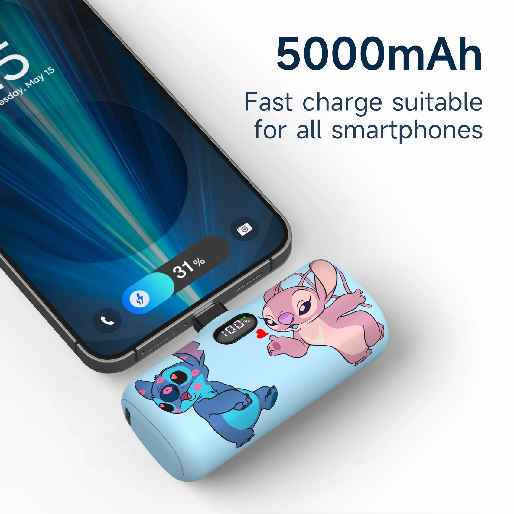 Disney Compact Power Bank 5000mAh with USB-C Connector - Image 7