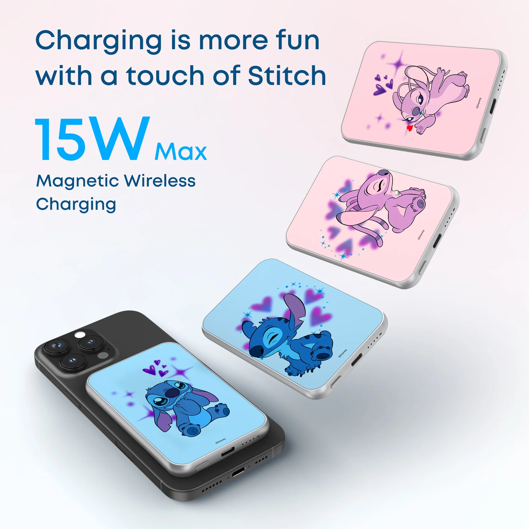 Disney Magnetic Power Bank 5000mAh 15W Fast Charging - Image 6