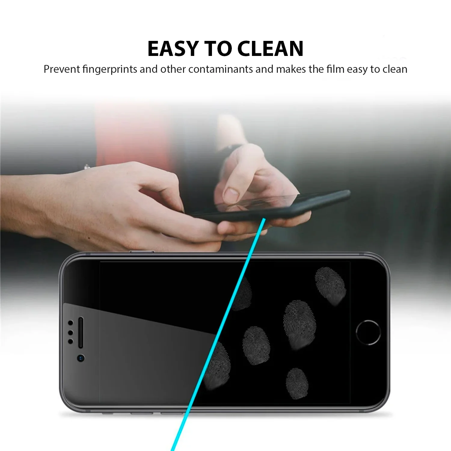 EFM iPhone 8 Plus & 7 Plus TT Sapphire Tempered Glass Screen Protector - Image 5