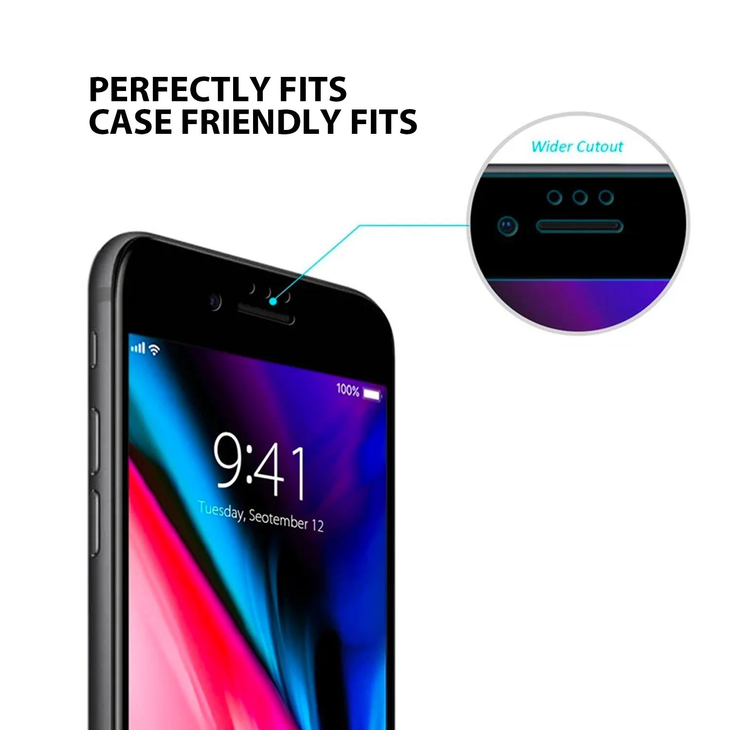 EFM iPhone 8 Plus & 7 Plus TT Sapphire Tempered Glass Screen Protector - Image 6