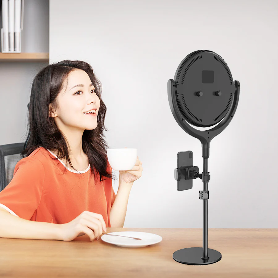 F-639A 10inch Ring Light with Floor Stand - Image 6
