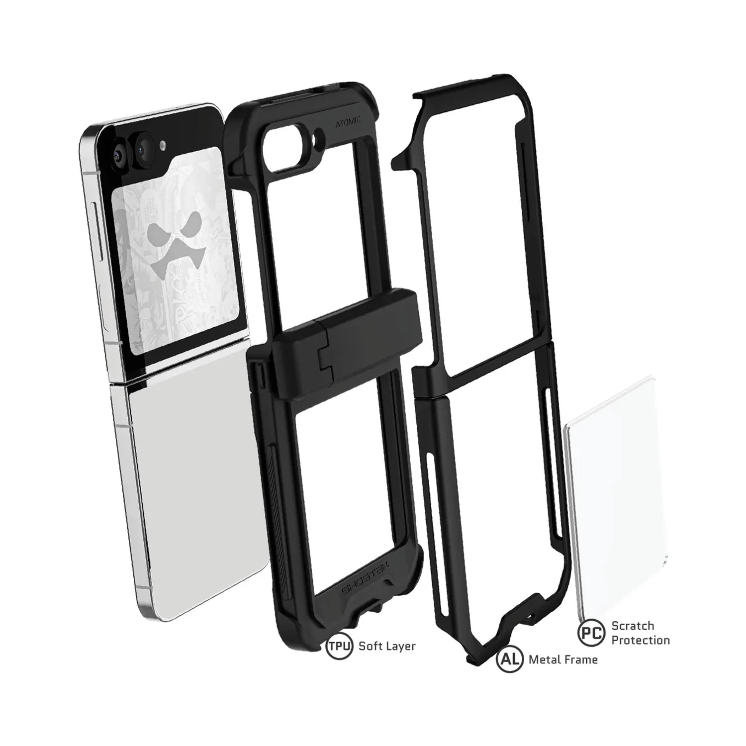Ghostek Galaxy Z Flip6 Case Atomic Slim - Image 4