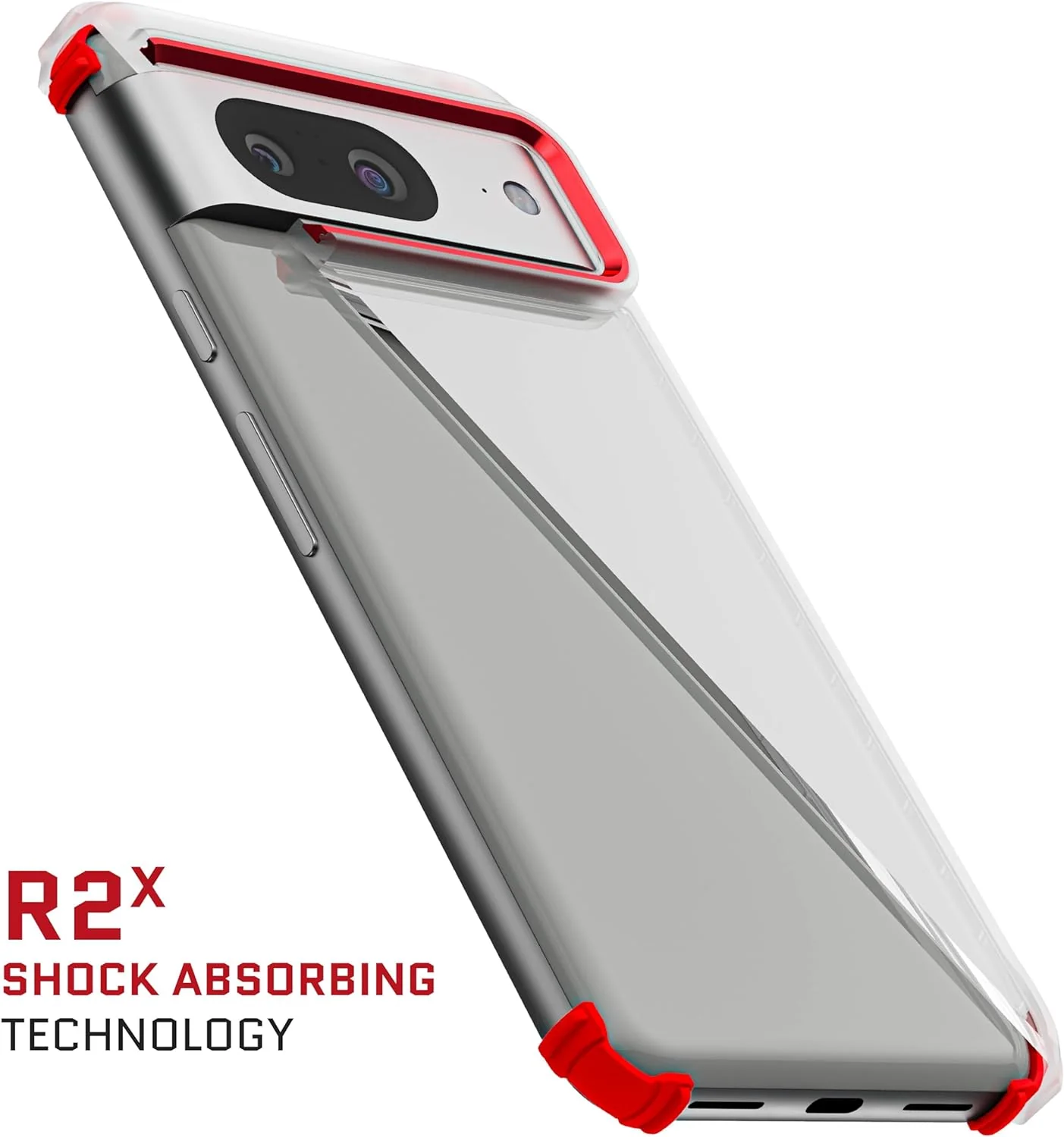 Ghostek Google Pixel 8 Covert Ultra-Thin Clear Case Clear - Image 3