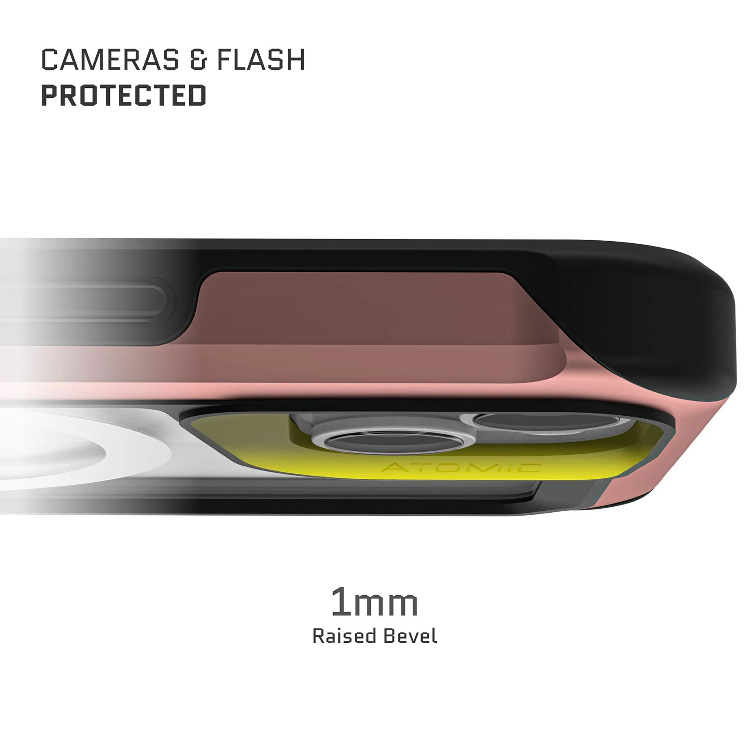 Ghostek iPhone 14 Plus Case Atomic Slim with Magsafe Pink - Image 4