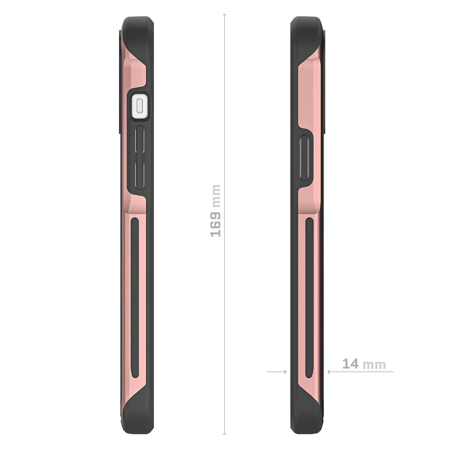 Ghostek iPhone 14 Plus Case Atomic Slim with Magsafe Pink - Image 8