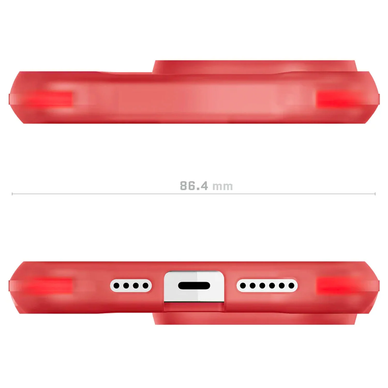 Ghostek iPhone 14 Pro Max Case Covert with Magsafe Pink - Image 9