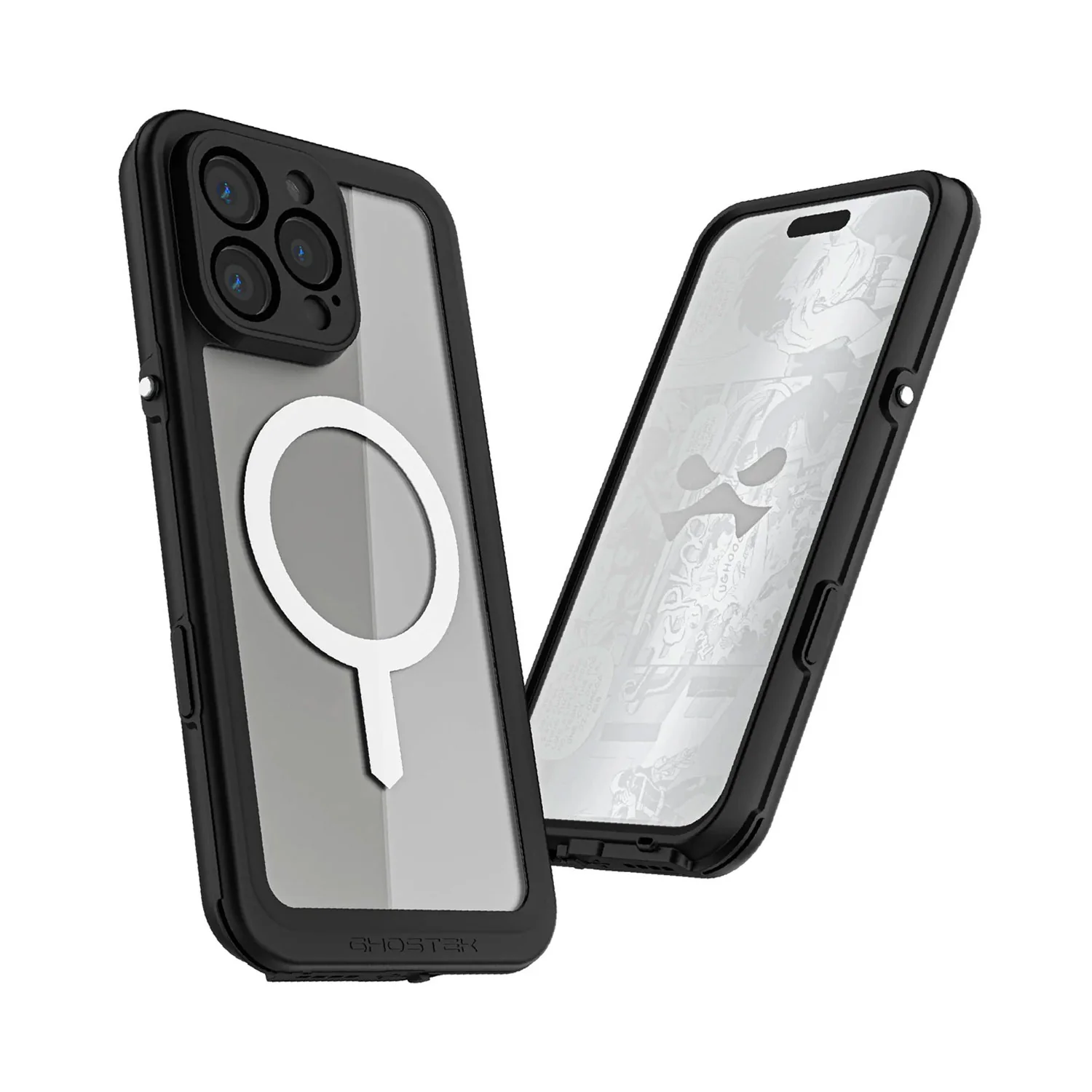 Ghostek iPhone 16 Pro Max Case Nautical Slim Waterproof with Magsafe - Image 11