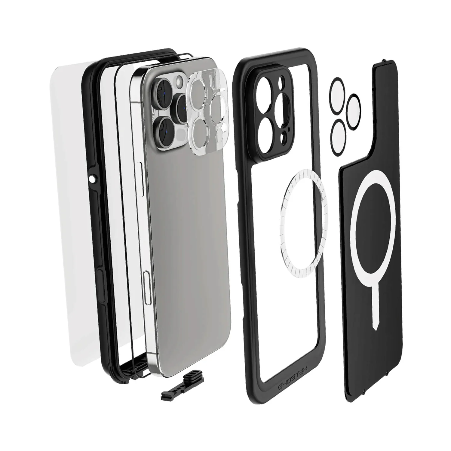 Ghostek iPhone 16 Pro Max Case Nautical Slim Waterproof with Magsafe - Image 6
