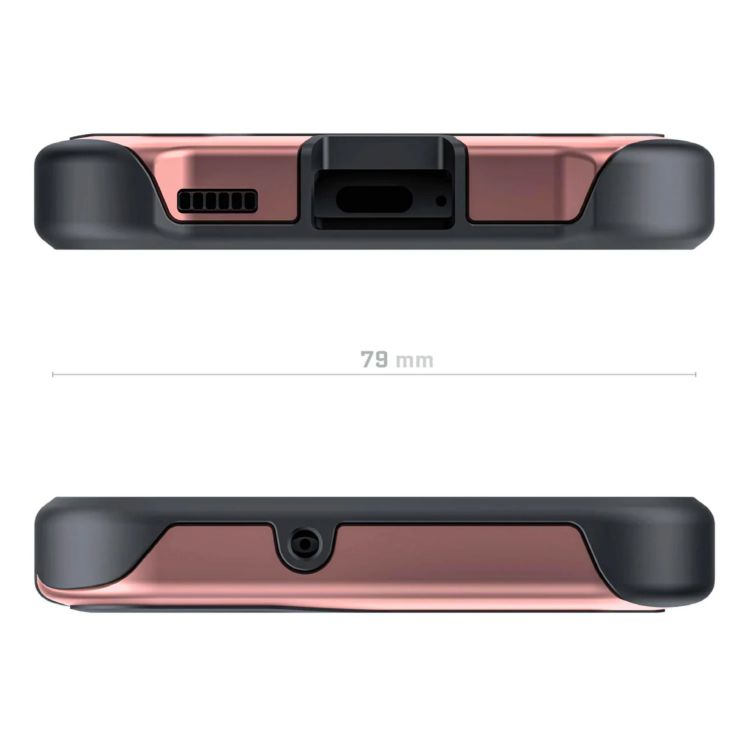 Ghostek Samsung Galaxy S22 5G Case Atomic Slim 4 Aluminum Phantom Pink - Image 8