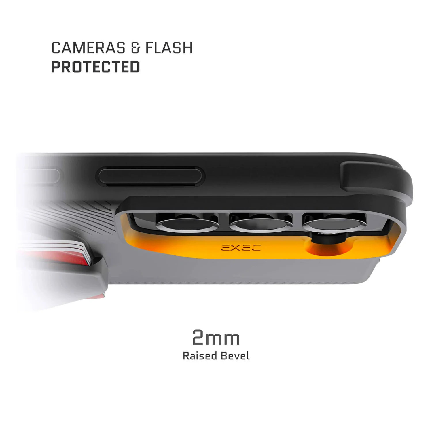 Ghostek Samsung Galaxy S22 Plus Case EXEC 5 Magnetic Wallet with Card Holder Black - Image 5