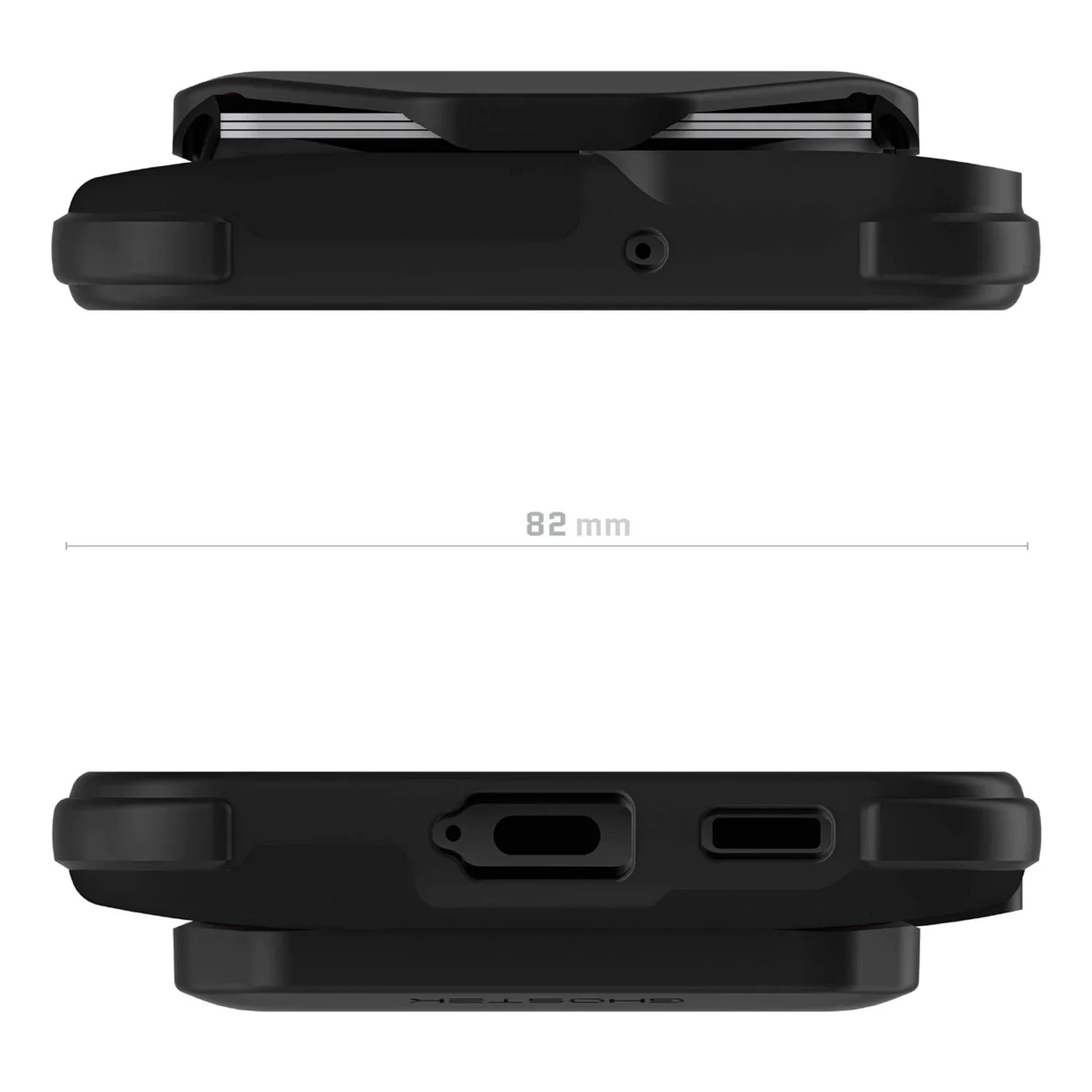 Ghostek Samsung Galaxy S22 Plus Case EXEC 5 Magnetic Wallet with Card Holder Black - Image 9