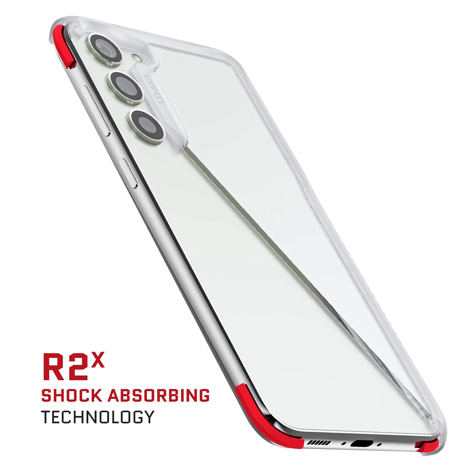 Ghostek Samsung Galaxy S23 Plus Case Covert 6 Ultra-Thin Clear - Image 6