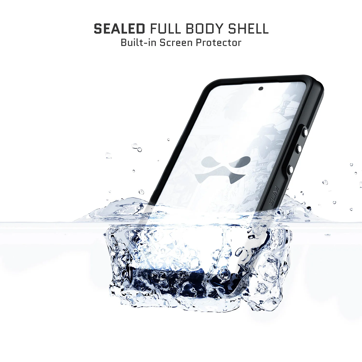 Ghostek Samsung Galaxy S23 Plus Case Nautical Slim Extreme Waterproof Clear - Image 7