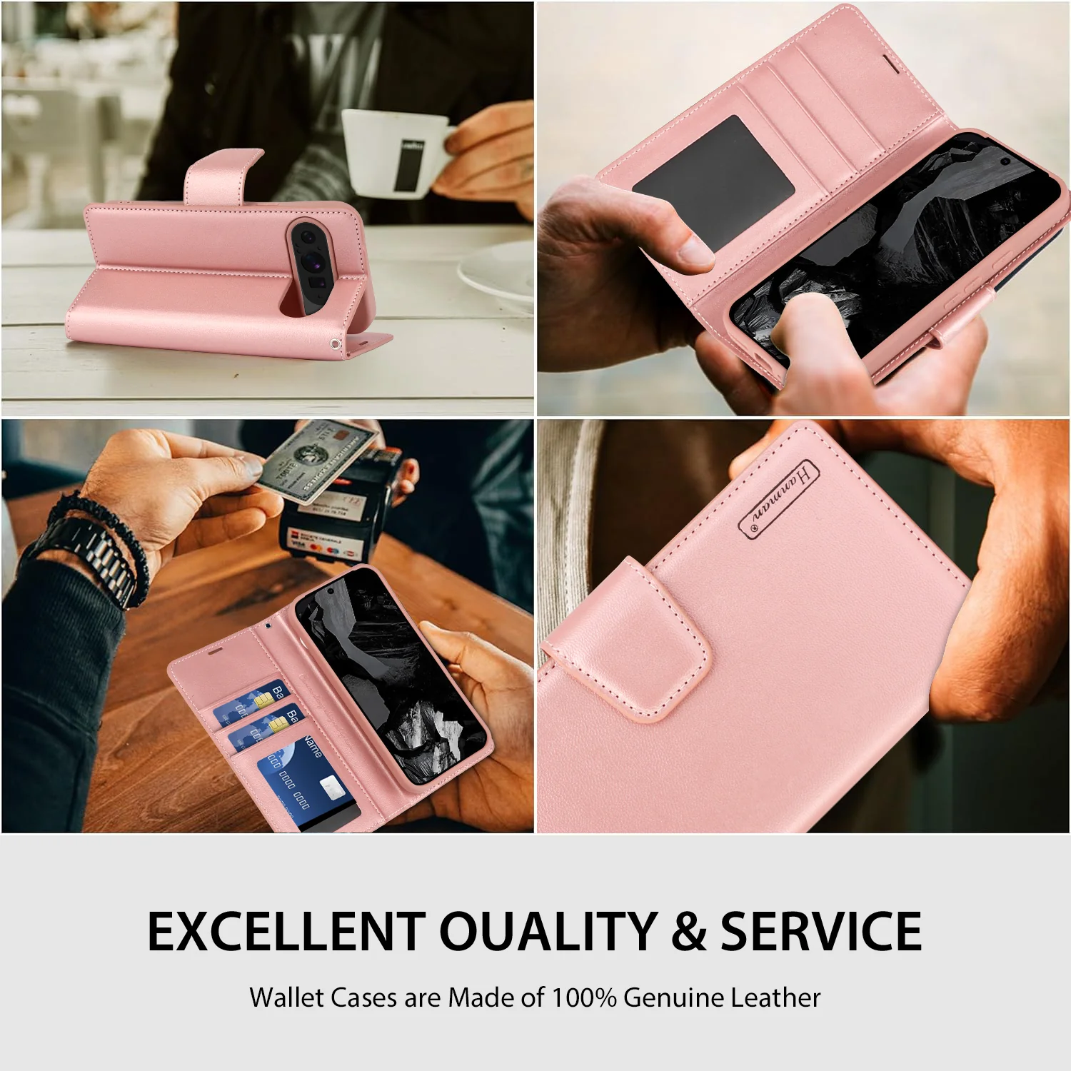 Hanman Google Pixel 9 Leather Case - Image 12