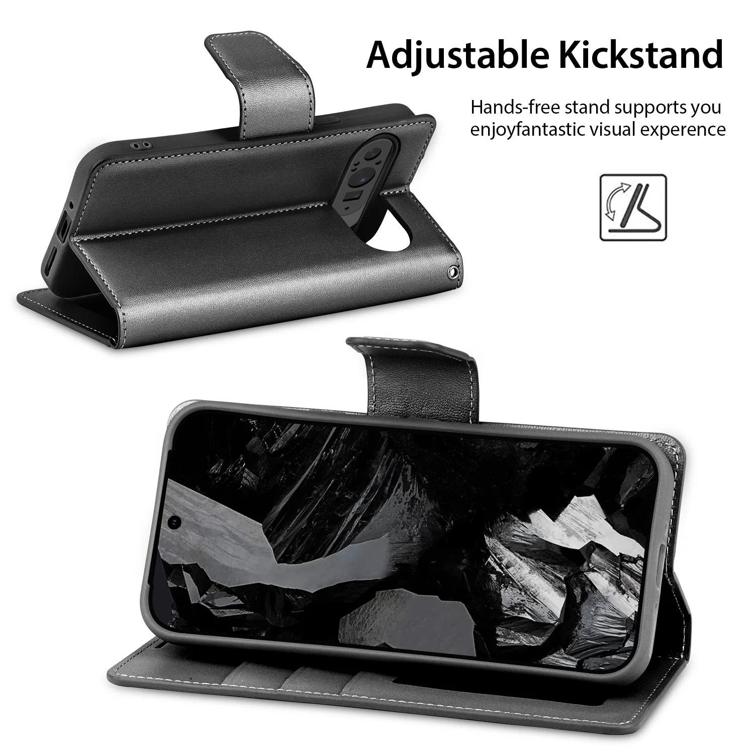 Hanman Google Pixel 9 Leather Case - Image 4