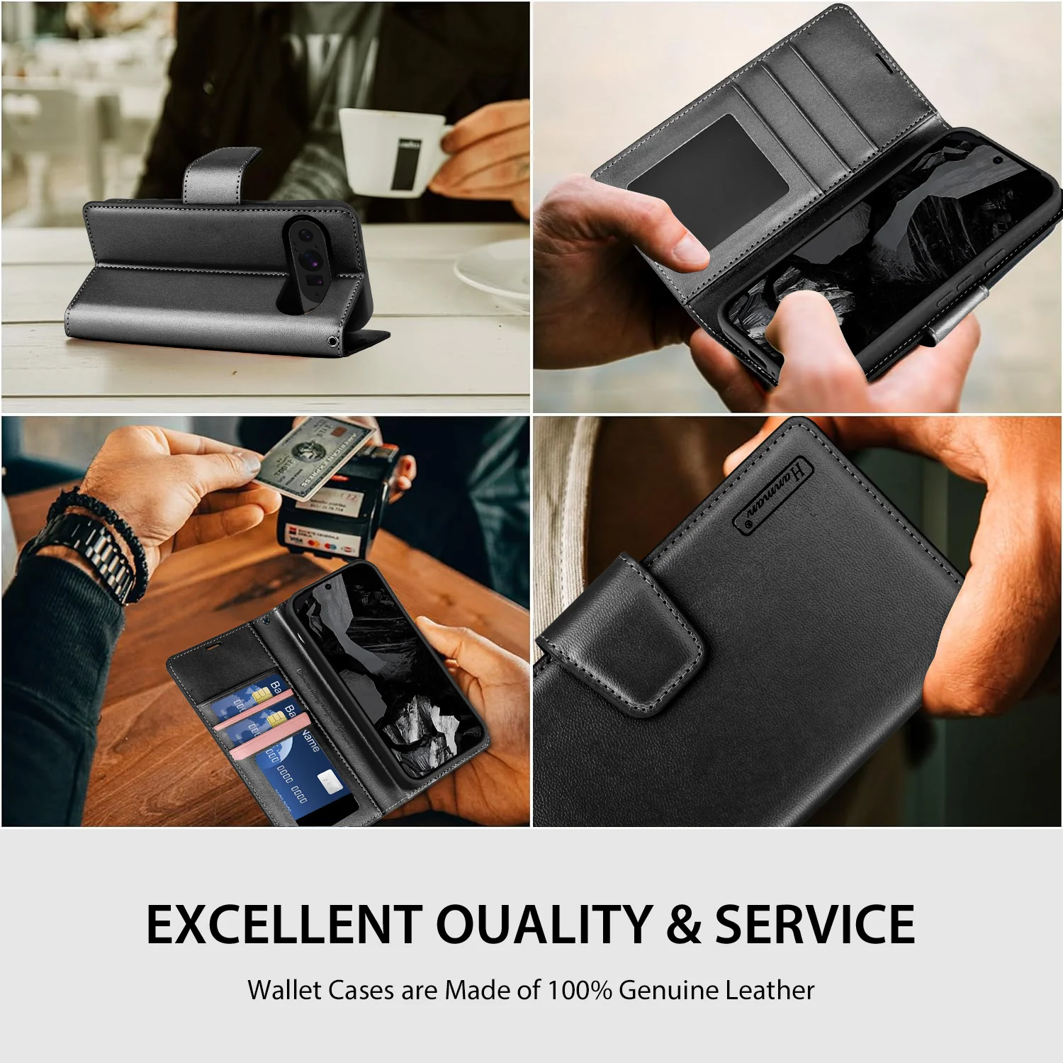 Hanman Google Pixel 9 Pro Leather Case - Image 7
