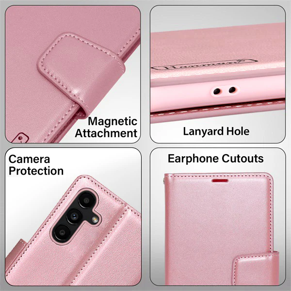 Hanman Samsung Galaxy A05s Leather Case Wallet - Image 14