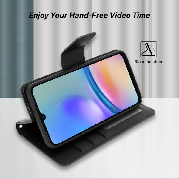 Hanman Samsung Galaxy A05s Leather Case Wallet - Image 3