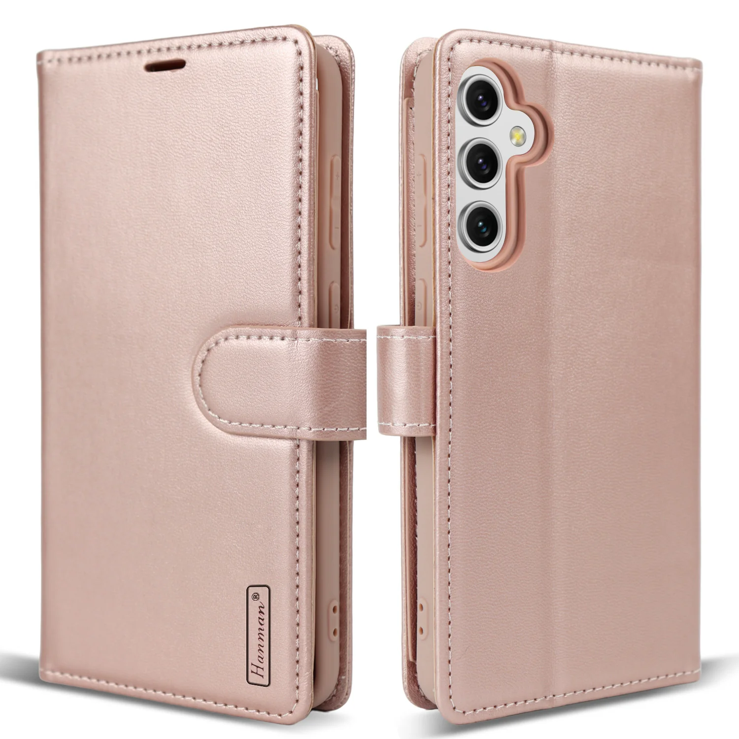 Hanman Samsung Galaxy S23 FE 5G Case Wallet Leather - Image 8