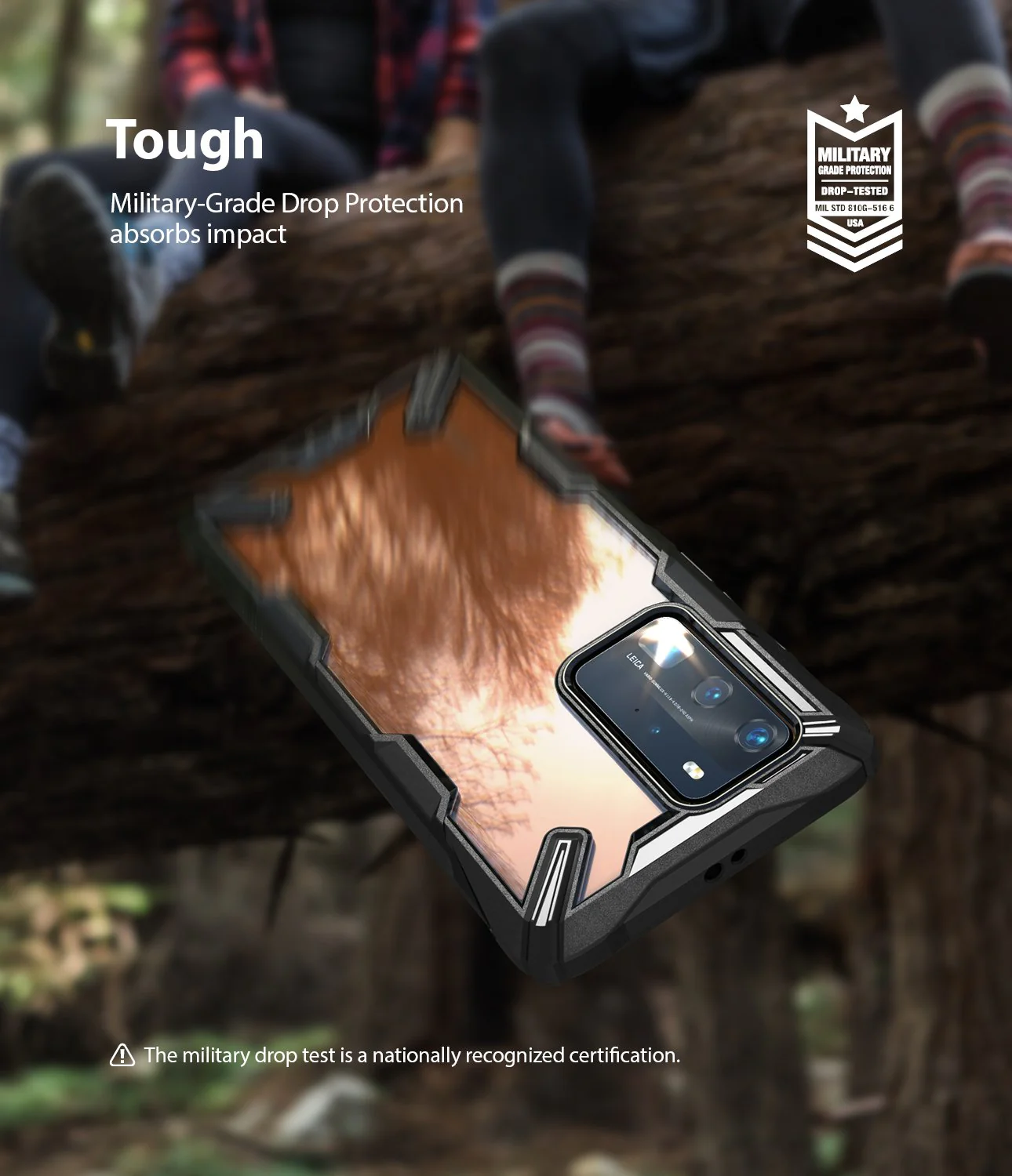 Huawei P40 Pro Case Ringke Fusion-X - Image 10