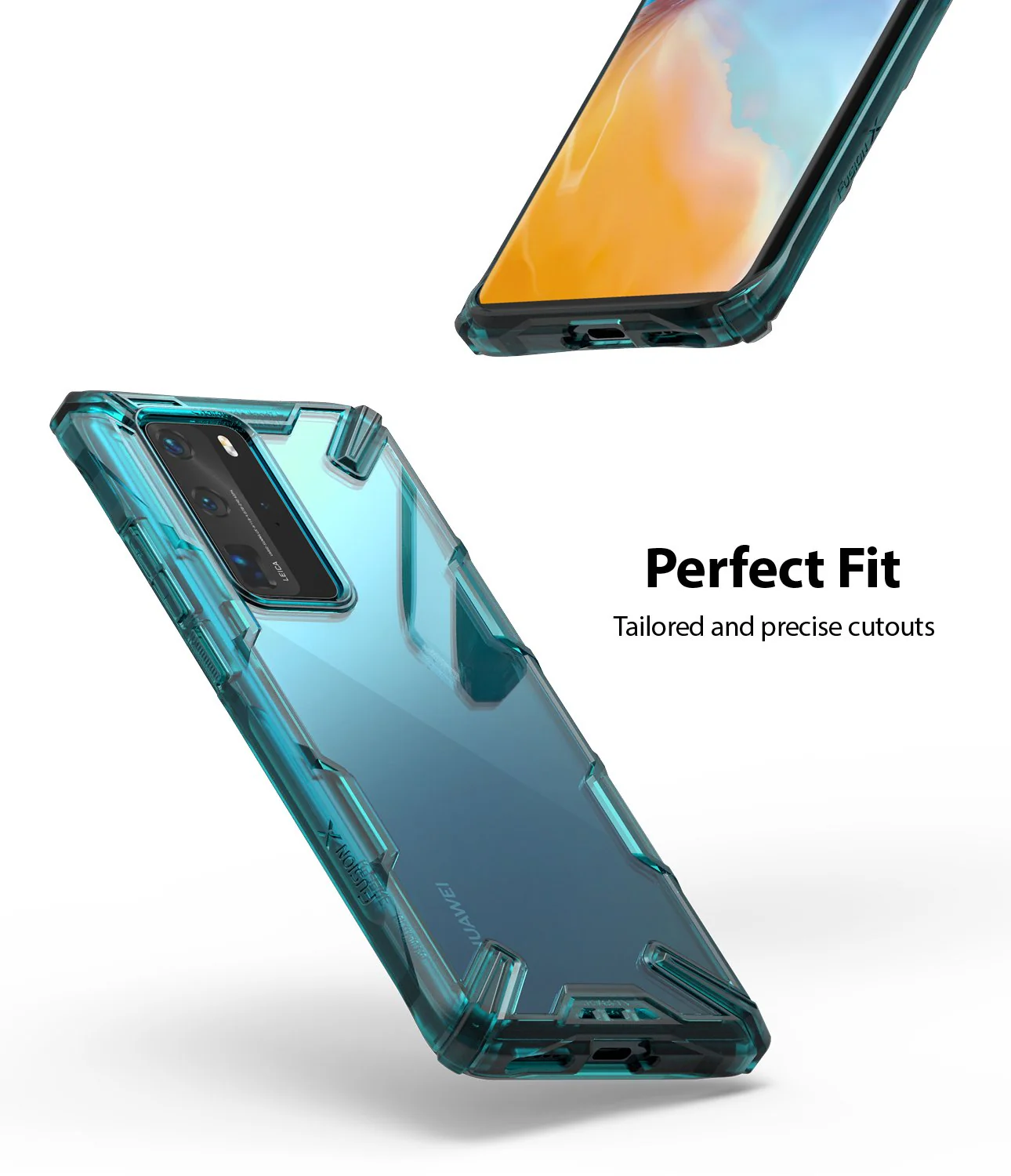 Huawei P40 Pro Case Ringke Fusion-X - Image 6